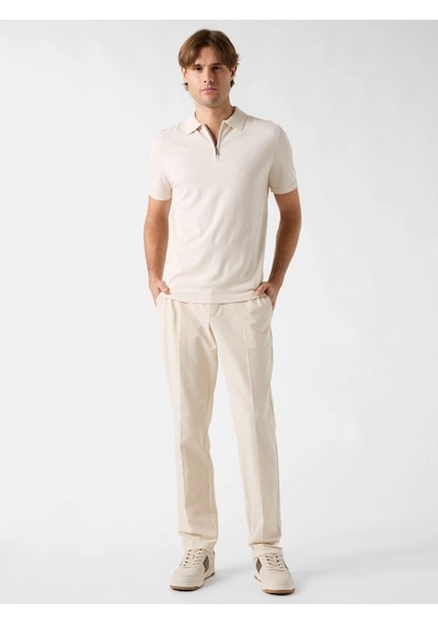 Guess Kadir Teknik Kısa Kollu Polo Yakalı Erkek Krem Triko M6rr15z4442-g1ı6 Krem