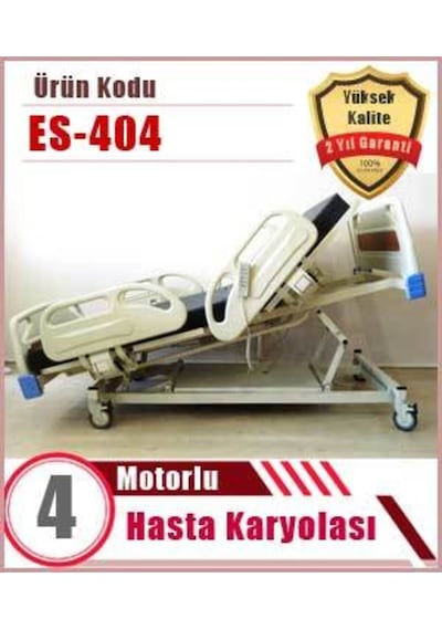 4 Motorlu Hasta Yatağı