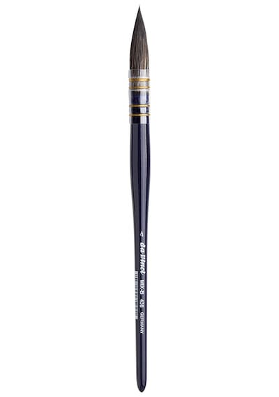 Da Vinci Seri 438 Cosmotop Mix B Yuvarlak Sulu Boya Fırçası No:2