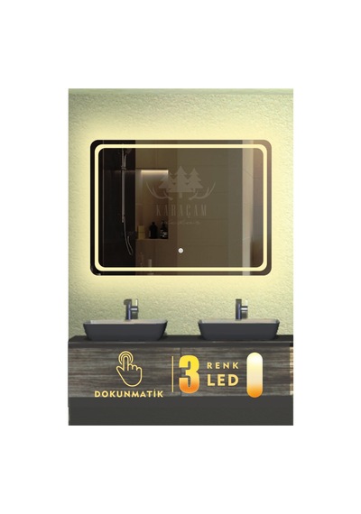 Lazer Kumlamalı Ledli Banyo Ve Konsol Aynası Gün Işığı