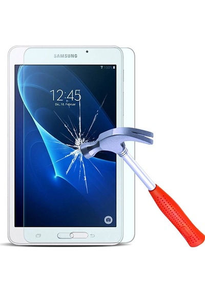 Samsung Uyumlu Galaxy Tab Sm T280 Ekran Koruyucu Kırılmaz Cam 7 İnç 9H T