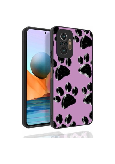 Xiaomi Redmi Note 10 Pro Kılıf Desenli Kamera Korumalı Parlak Zore Nora Kapak NO3