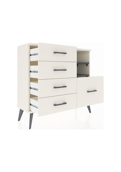 Arges Şifonyer 2 Raflı 5 Çekmeceli 88x30x80 Aytaşı-antrasit/aytaşı Antrasit/aytaşı Arges Şifonyer 2 Raflı 5 Çekmeceli 88x30x80 Aytaşı-antrasit/aytaşı Antrasit/aytaşı