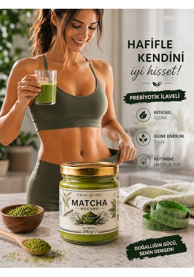 Matcha Maça Macunu 240 Gr