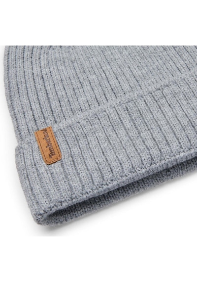 Timberland Rib Knit Beanie Erkek Bere Tb0a66520521 Gri 61643076