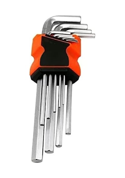 Shtools 9 Parça Çelik Alyan Takımı Tork Anahtarı Seti 120 Mm 1410