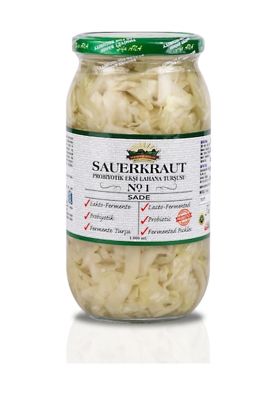 Sauerkraut Ekşi Lahana Turşusu No1 Sade 1000cc.