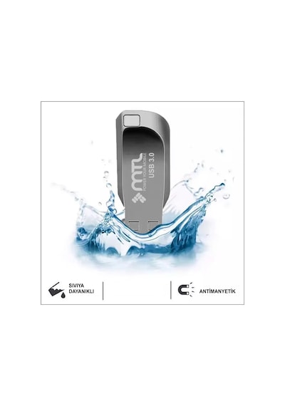 16 Gb Usb 3.0 Hızlı Usb Flash Bellek Metal Gövdeli Yüksek