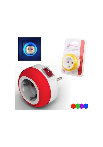 Gece Lambası Prizli Led Anahtarlı Fetih 99-04-224199 1
