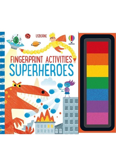 Usborne Fingerprint Activities - Superheroes