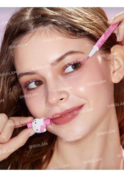 Hello Kitty Sheglam Make Waves Waterproof Eyeliner Pembe