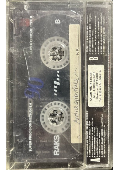 Plak Değildir Kaset Tir Red Songs Dünya Devrim Şarkıları Kaset