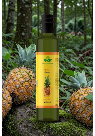 2 Adet Ananas Sirkesi Doğal Fermantasyon Sirke 250 Ml