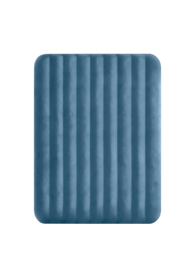 Intex Çift Kişilik Şişme Yatak - Queen Single-high Çıkarılabilir Şarjlı Pompalı 152x203x25cm Mavi