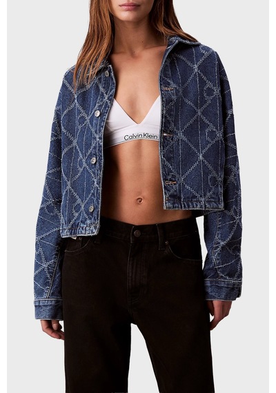 Calvin Klein Bayan Kot Ceket Lv047d749g Yy2 Mavi Mavi