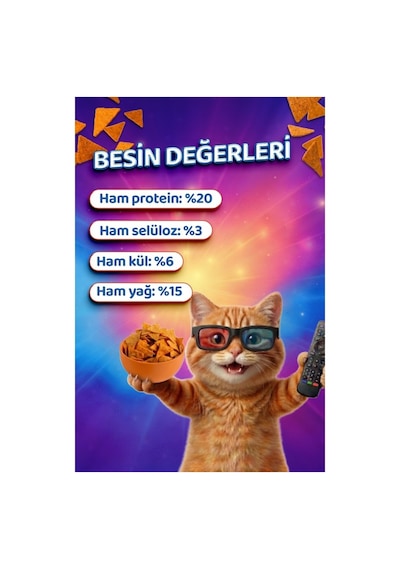 Çıtır X Kedi Cipsi Somon Etli Kedi Ödülü 40gr