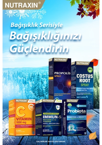 Nutraxin Immun-s Vitamin Takviyesi 60 Tablet-