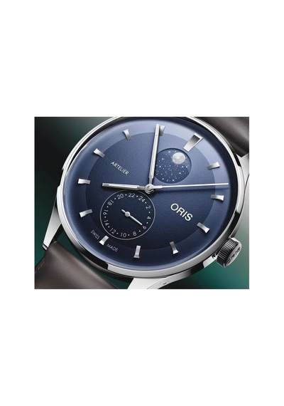 Oris Artelier Complication 39.50 Mm Otomatik Saat 01 782 7811 405 Mavi