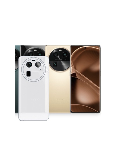 Schitec Oppo Find X6 Uyumlu Arka Yüzey Hidrojel Koruyucu Film