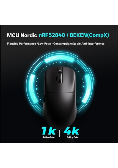 Vxe Dragonfly R1 Serisi Kablosuz Oyun Faresi - Ultra Hafif 48-55 G , Pixart Paw3395/3395 Se Sensörü, 26.000'e Kadar Ayarlanabilir Dpı R1 Se+, Beyaz Diğer
