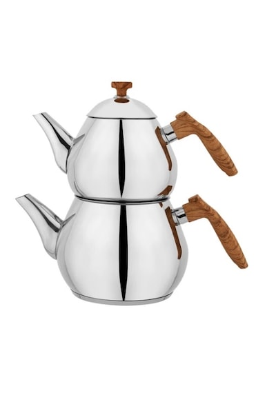 Schafer Tea Chef Küçük Boy Çaydanlık Takımı 4 Parça-kahve Kahverengi