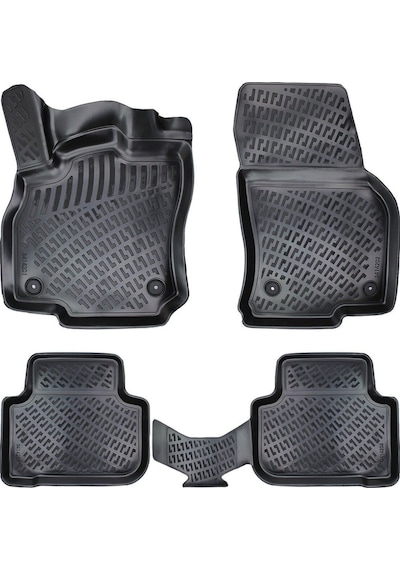 Audi Q3 2024 Uyumlu 3d Havuzlu Paspas