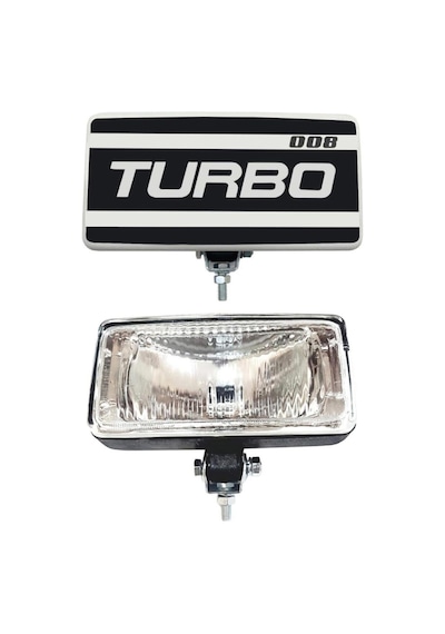 Turbo 008 Oto Sis Farı Beyaz Camlı 1 Adet