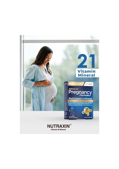 Nutraxin Advanced Pregnancy Formula 30 Tablet 21 Vitamin & Mineral