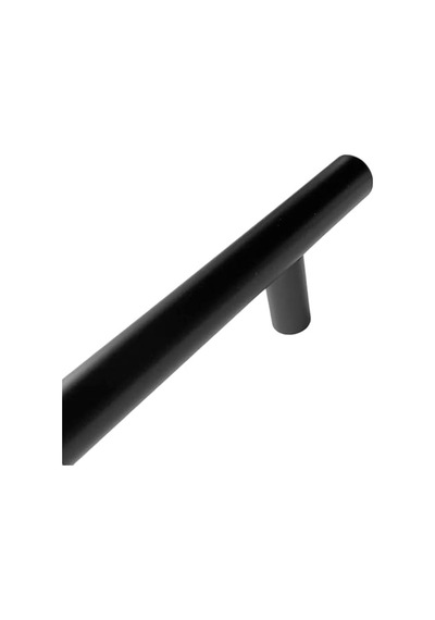 Mutfak Ve Banyo Dolabı Kapakları Ve Çekmeceler İçin Metal Kulp Paslanmaz Mobilya Dolap Kulbu 224mm Mat Siyah 2 Adet