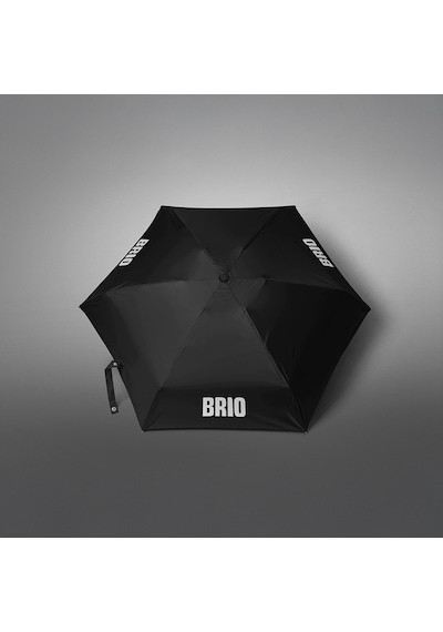 Brio Tam Otomatik Fiber Telli Şemsiye Siyah