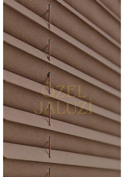 Kahve Cam Balkon Ve Ofis Plisse Perde Plain008 Kahverengi