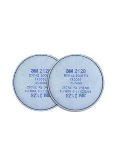 3M 2128 P2 Ozon, Organik, Asit Gazı Filtresi (1 Çift)