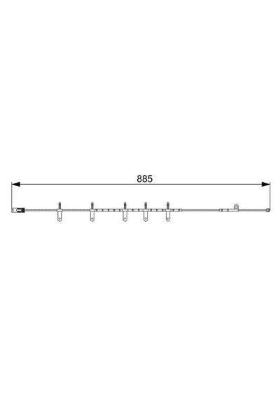 Bosch Balata Fısı On Mını R50 R52 R53 1987473015 34356778175