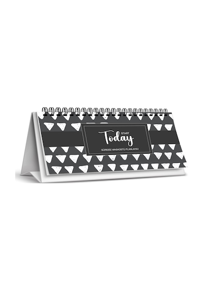Keskin 9 20 Today Spiralli Planner - No:02 Siyah