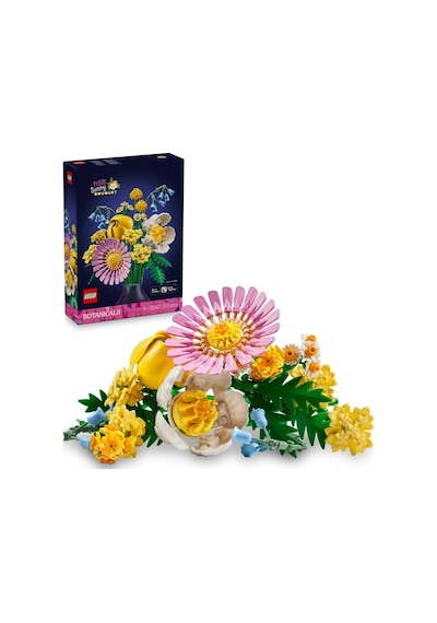 Lego 10347 Botanicals Küçük Sarı Buket - 9 Yaş & Üzeri Çocuklar İçin Çiçek Model Yapım Seti 373 Parça