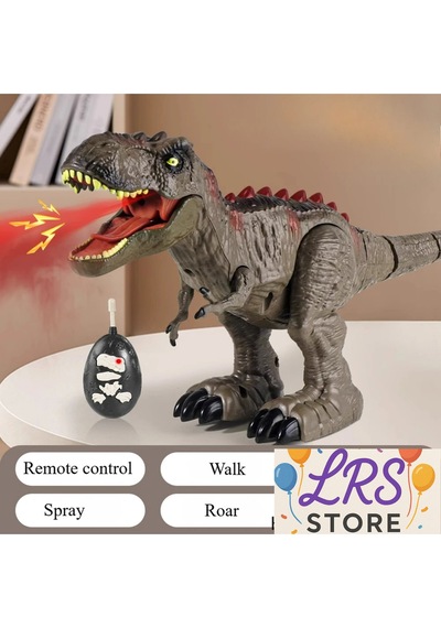 Uzaktan Kumandalı Dinozor T-rex Sesli Işıklı Jurassic World Modeli Dinazor 32 Cm Çok Renkli