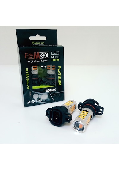 Femex Psx24w - H16 Sis/sinyal Led Ampul Turuncu 1200lm Sis/sinya N11.1385