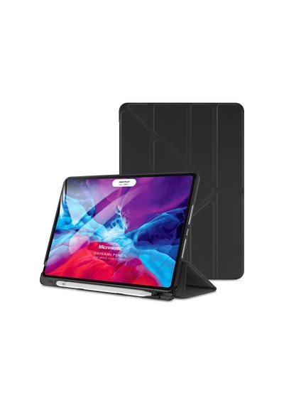 Apple İpad Pro 11 2024 Kılıf A2836-a2837 Origami Pencil Siyah İpad Pro 11 2024 İle Uyumlu Kılıf - Siyah