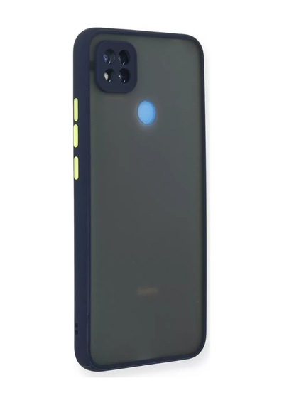 Newface Xiaomi Redmi 9c Kılıf Montreal Silikon Kapak - Lacivert