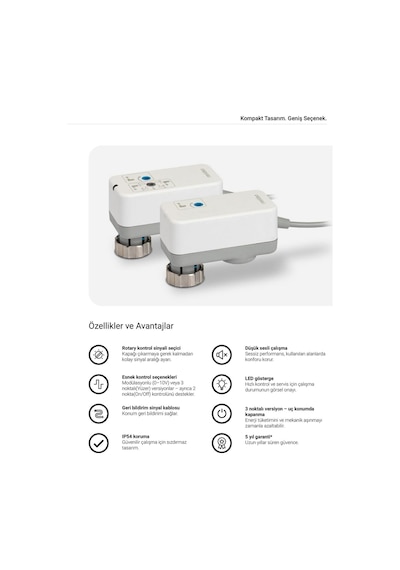 Resideo Mslf-b030-151 M6410c2031 3yollu Vana Motoru - 24v - Yeni Model