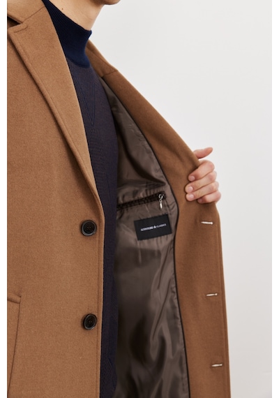 Ac&Co / Altınyıldız Classics Erkek Camel Standart Fit Normal Kesim Mono Yaka Yünlü Palto 4A0523100001Cml48 Camel Ac&Co / Altınyıldız Classics Erkek Camel Standart Fit Normal Kesim Mono Yaka Yünlü Palto 4A0523100001Cml48 Camel