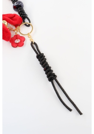 Anahtarlık Çanta Charm. Ayna Süsü. Çanta Aksesuarı. Anahtarlık Peluş Tavşan Örme Ip Çanta Charmı. 64853048
