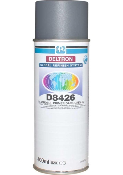 Deltron D8426 Dolgu Astar Sprey K.gri 400ml
