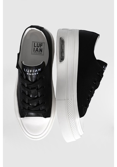 Lufian Kadın Perla Sneaker Ayakkabı 121230022 Siyah Siyah