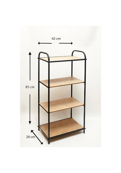 Jumbo Metal Dekoratif Kitaplık - Lüx Kitap Rafı Stand