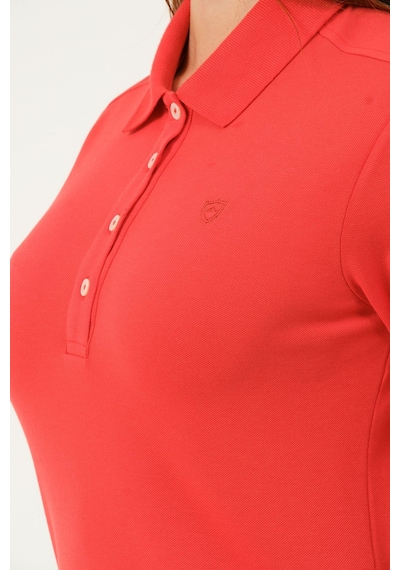 Msw Kadın Uzun Kollu Regular Fit Polo Yaka T-shirt Yavru Ağzı Msw Kadın Uzun Kollu Regular Fit Polo Yaka T-shirt Yavru Ağzı