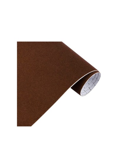 Yapışkanlı Süet Kadife Kumaş 150cm X 100 Cm Kadife Kahverengi Kahverengi