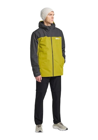 Jack Wolfskın Jack Wolfskin Taubenberg 3in1 Erkek Sarı Outdoor Ceketi 8750 Gold