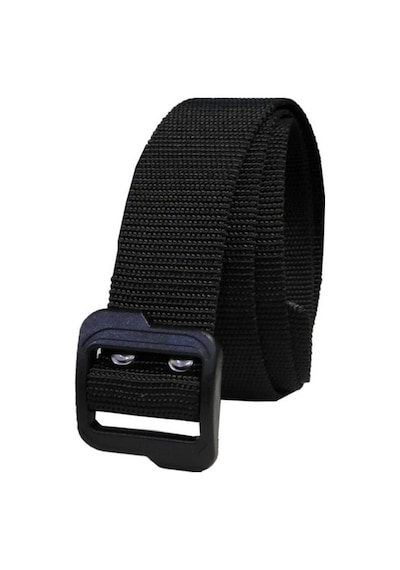 Taktikal Unisex Plastik Tokalı Siyah Tarz Bez Kemer