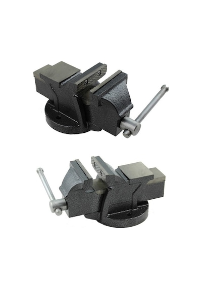 Steiner 100 Mm Örslü Sabit Masa Ve Tezgah Mengene Dövme Çelik